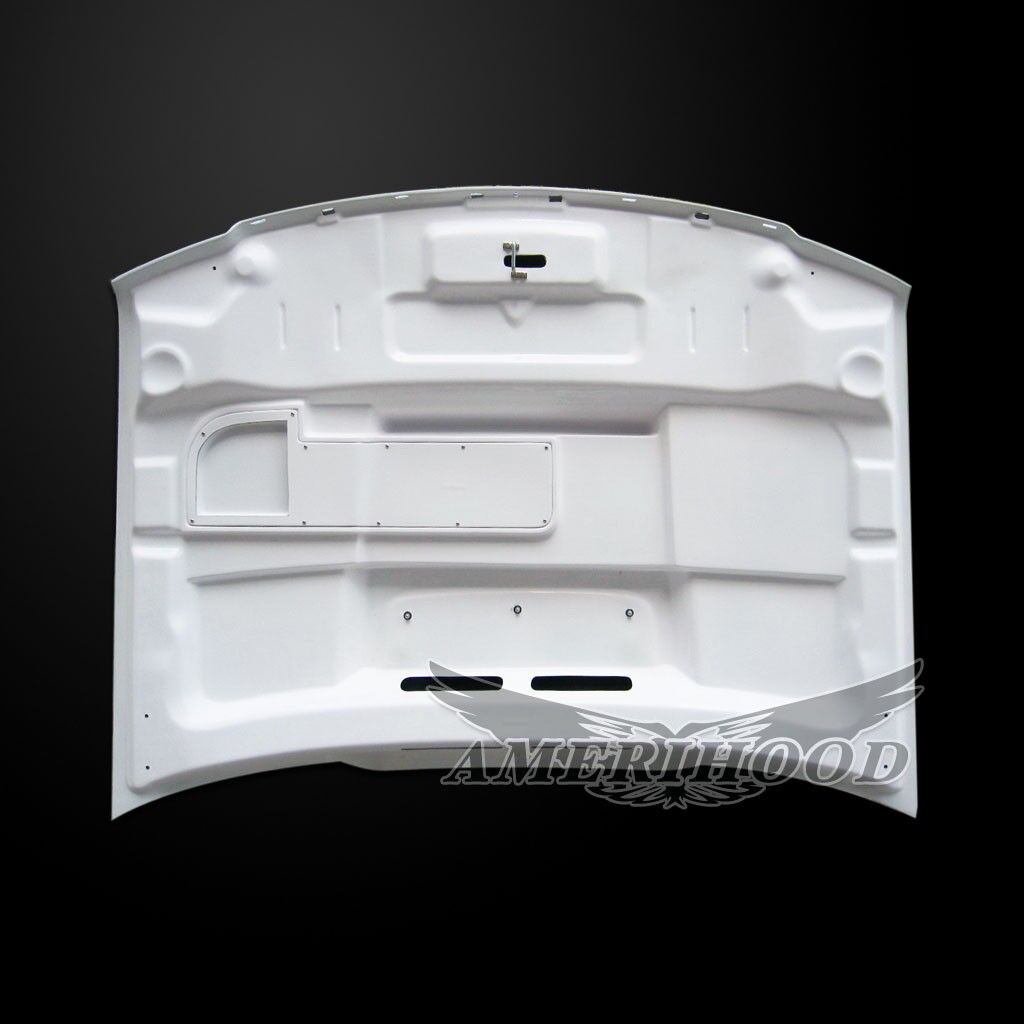 2007-2010 Gmc Sierra 3500 Cowl-2 Dual-Functional Ram Air Hood Fiberglass
