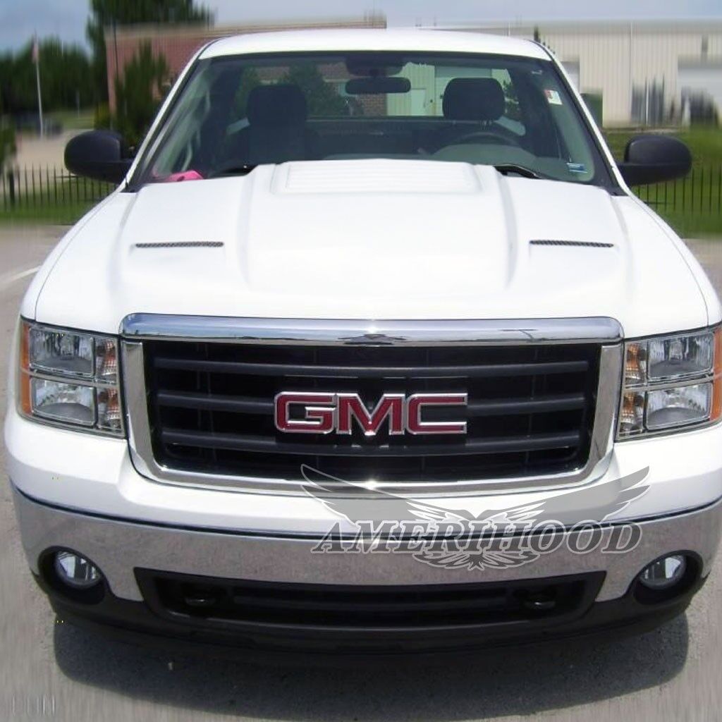 2007-2010 Gmc Sierra 3500 Cowl-2 Dual-Functional Ram Air Hood Fiberglass