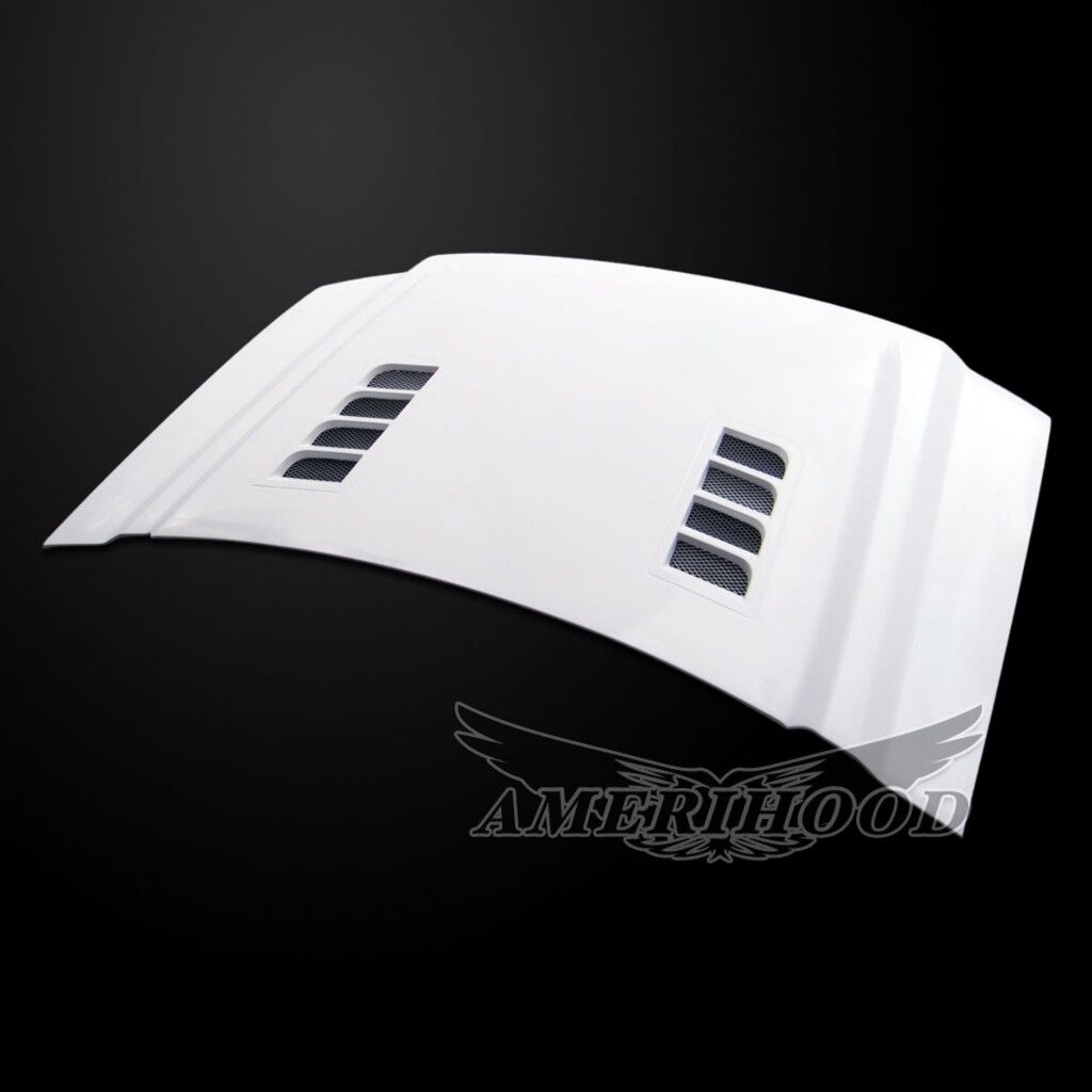 2014-2018 GMC Sierra 1500 Amerihood Type-E Dual-Functional Ram Air Fiberglass Hood