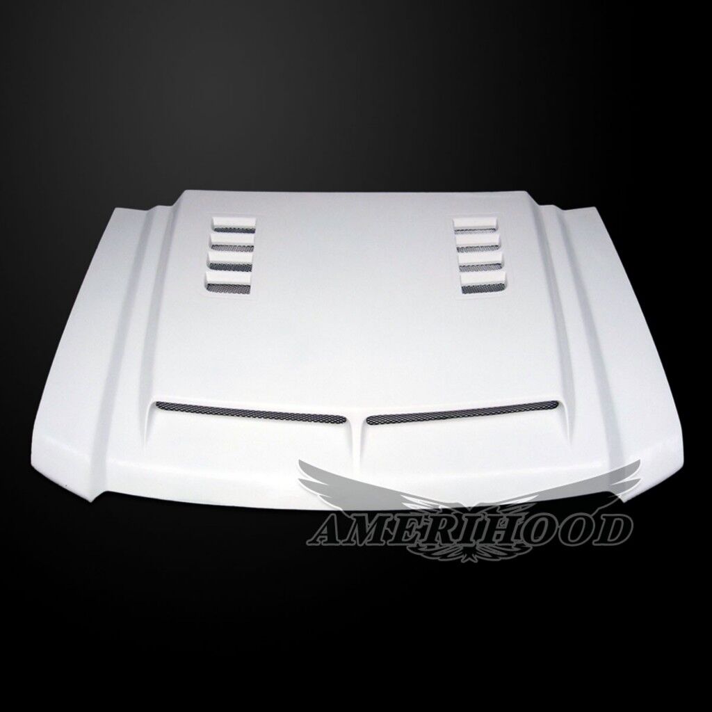 2014-2018 GMC Sierra 1500 Amerihood Type-E Dual-Functional Ram Air Fiberglass Hood