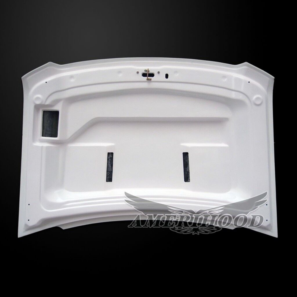 2014-2018 GMC Sierra 1500 Amerihood Type-E Dual-Functional Ram Air Fiberglass Hood