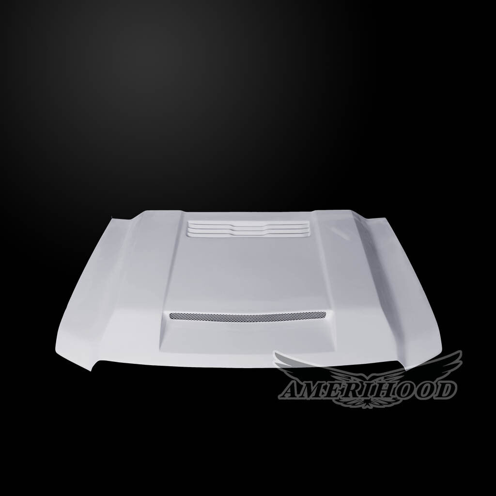 2015-2019 GMC Sierra 2500/3500 BFT-Style Dual-Functional Fiberglass Hood