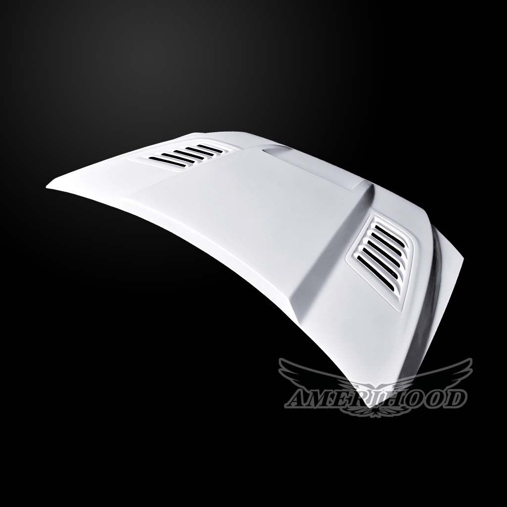 2020-2022 GMC Sierra 2500/3500 SSK-Style Dual-Functional Fiberglass Hood