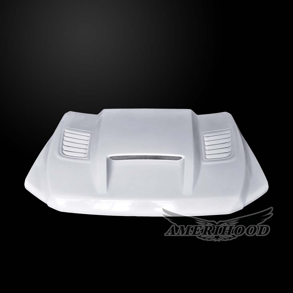 2020-2022 GMC Sierra 2500/3500 SSK-Style Dual-Functional Fiberglass Hood