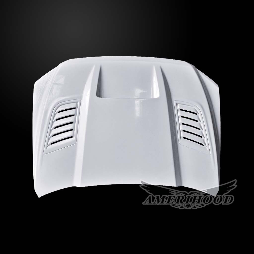 2020-2022 GMC Sierra 2500/3500 SSK-Style Dual-Functional Fiberglass Hood