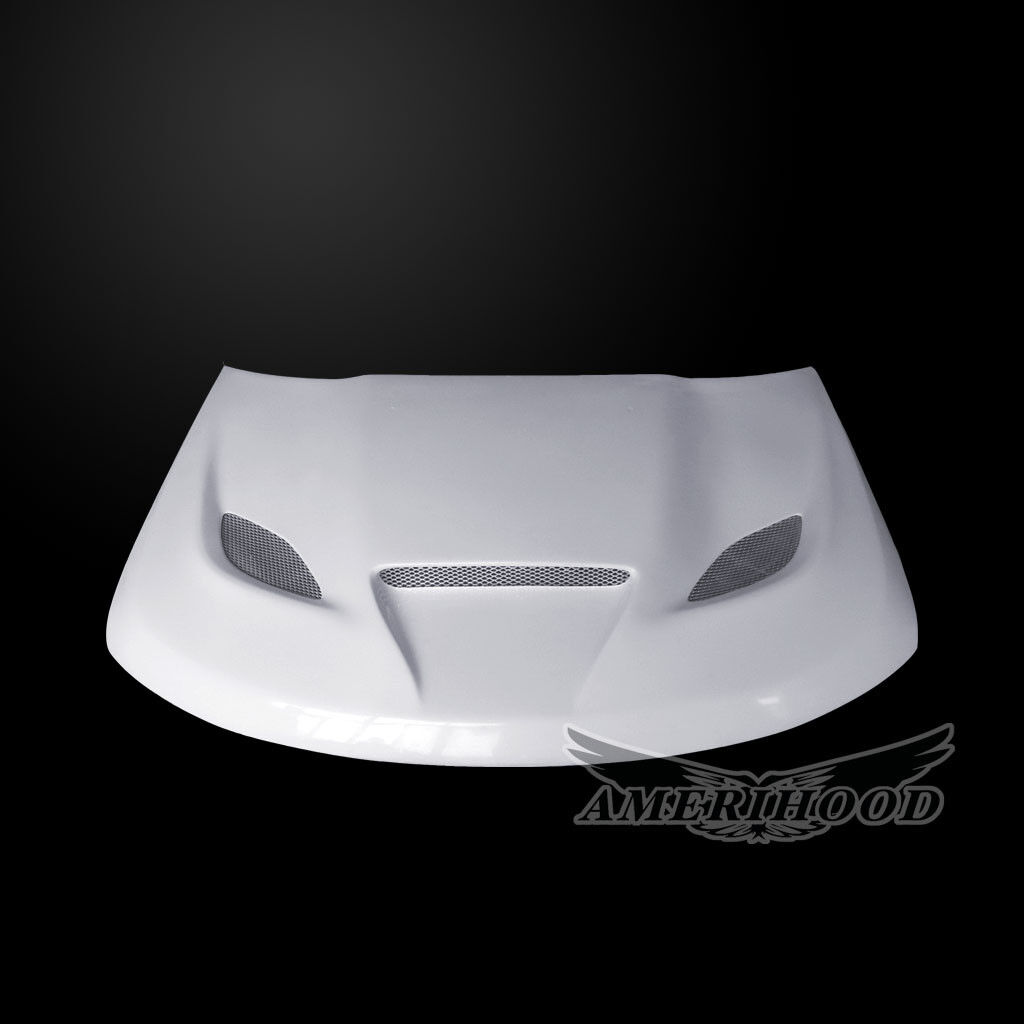 2011-2016 Jeep Compass Type-HellCat Dual-Functional Ram Air Fiberglass Hood