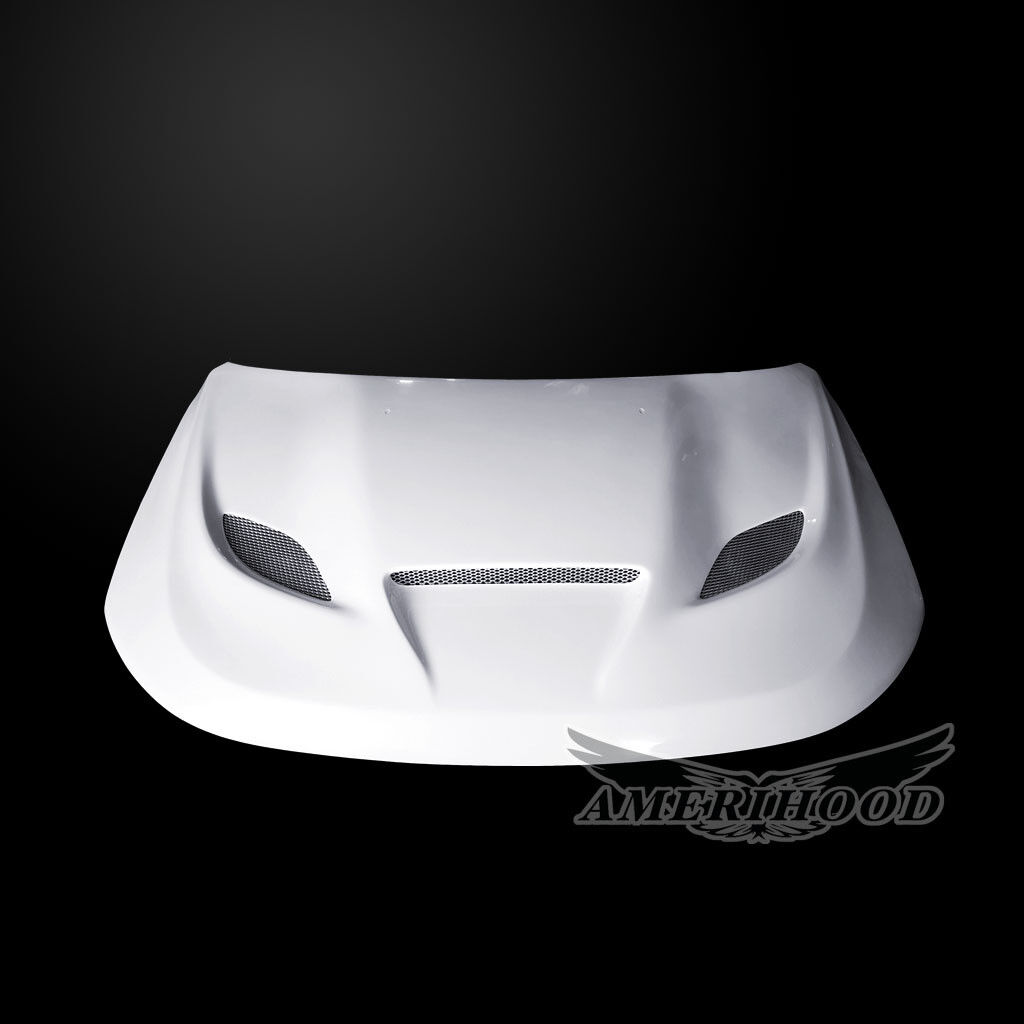 2018-2019 Jeep Compass Type-HellCat Dual-Functional Ram Air Fiberglass Hood