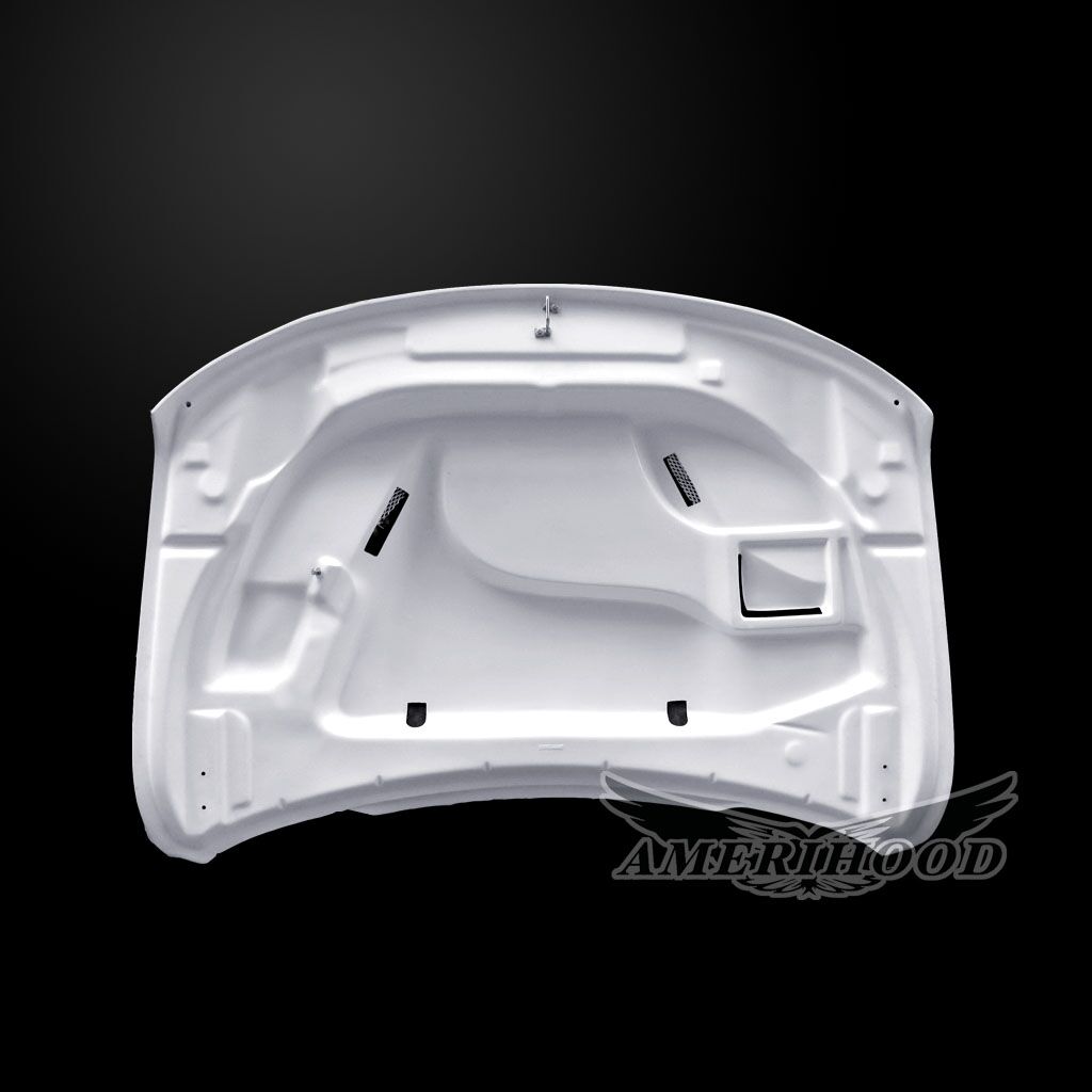 2011-2021 Jeep Grand Cherokee HellCat Style Fiberglass Dual-Functional Ram Air Hood