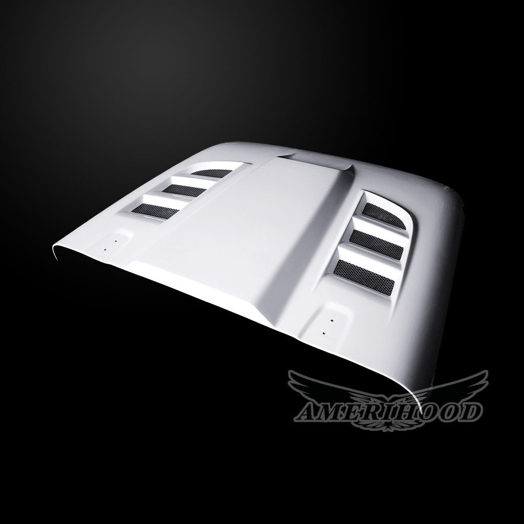 2020-2024 Jeep Gladiator SSK Dual-Functional Ram Air Fiberglass Hood