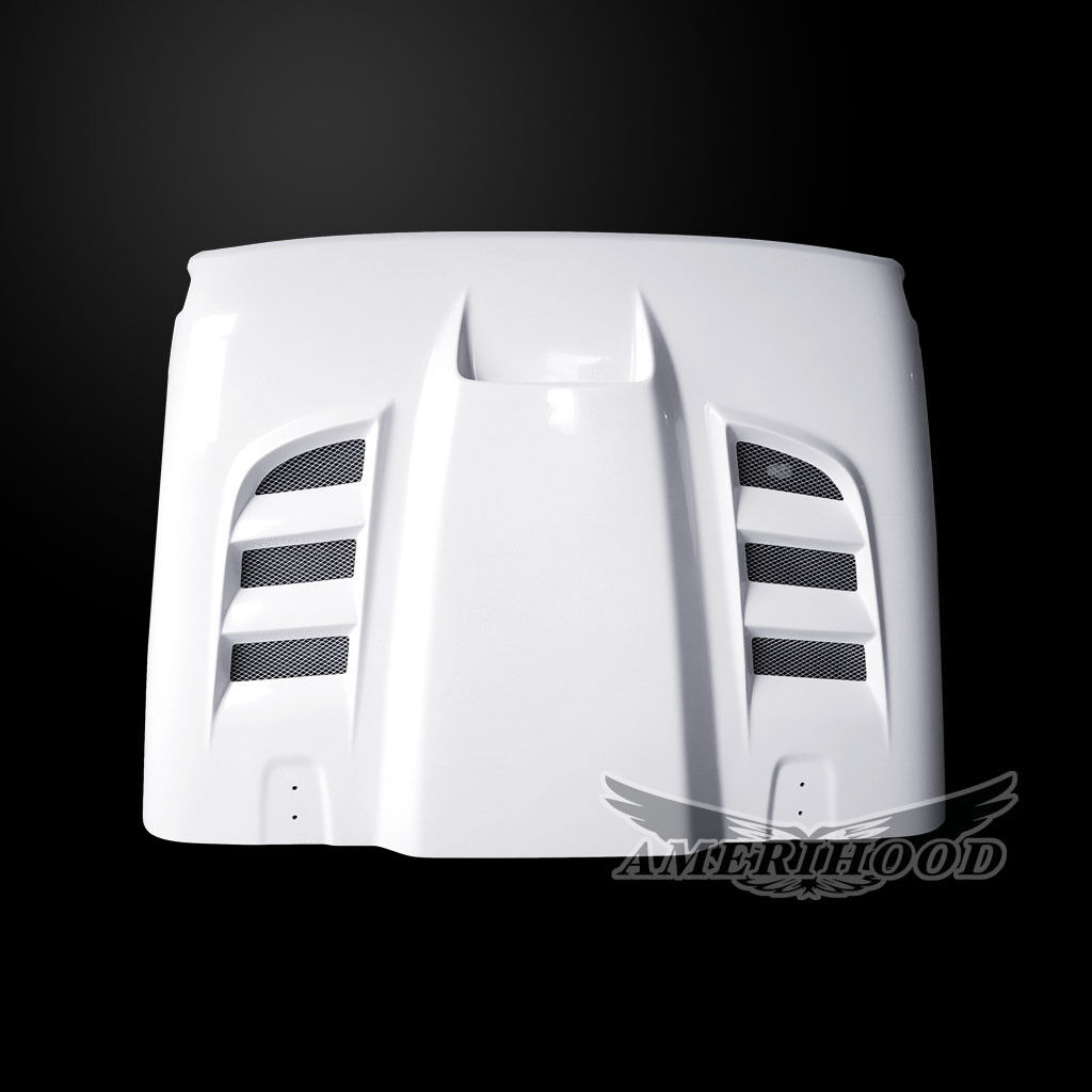 2020-2024 Jeep Gladiator SSK Dual-Functional Ram Air Fiberglass Hood