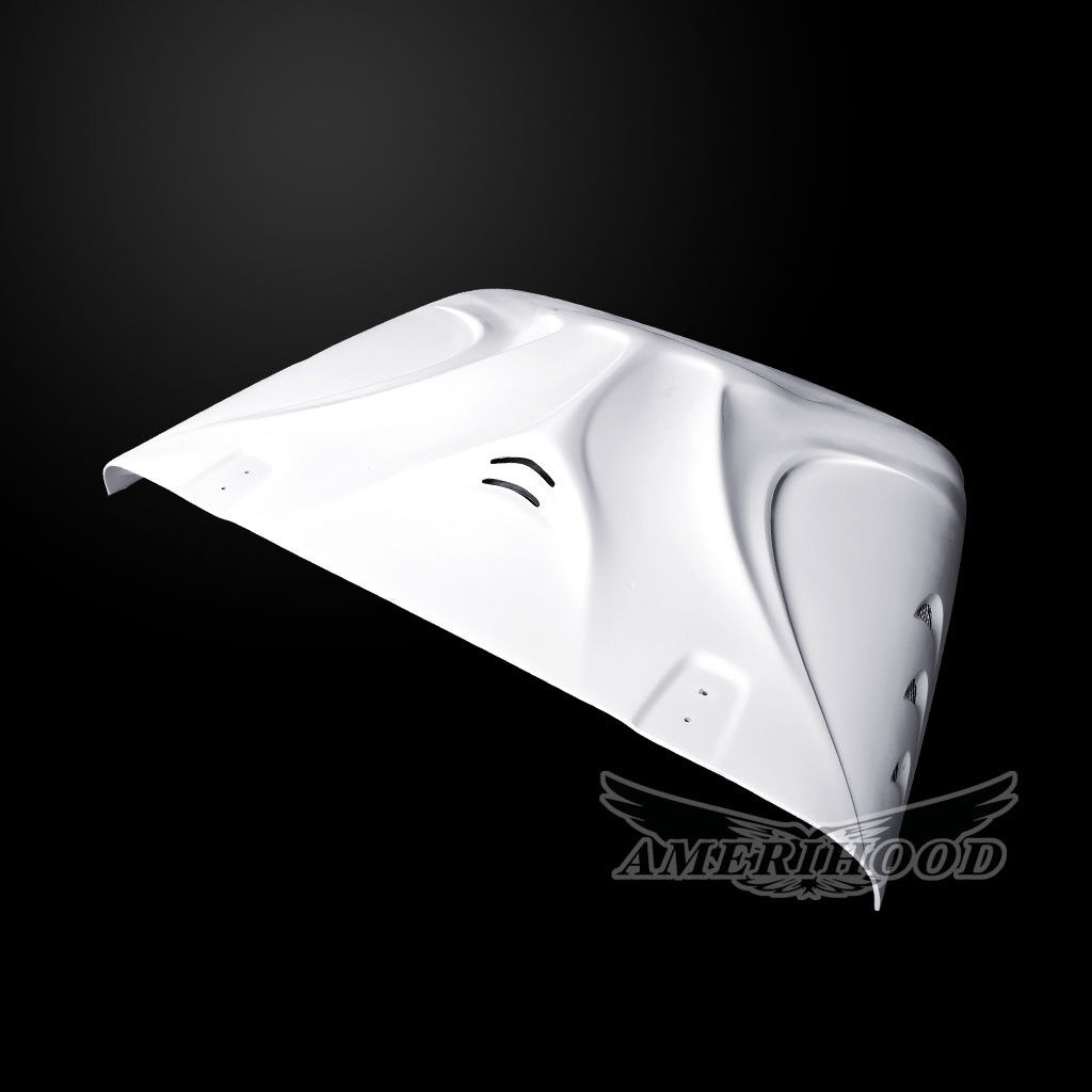 2018-2023 Jeep Wrangler JL MST-Style Dual-Functional Fiberglass Hood