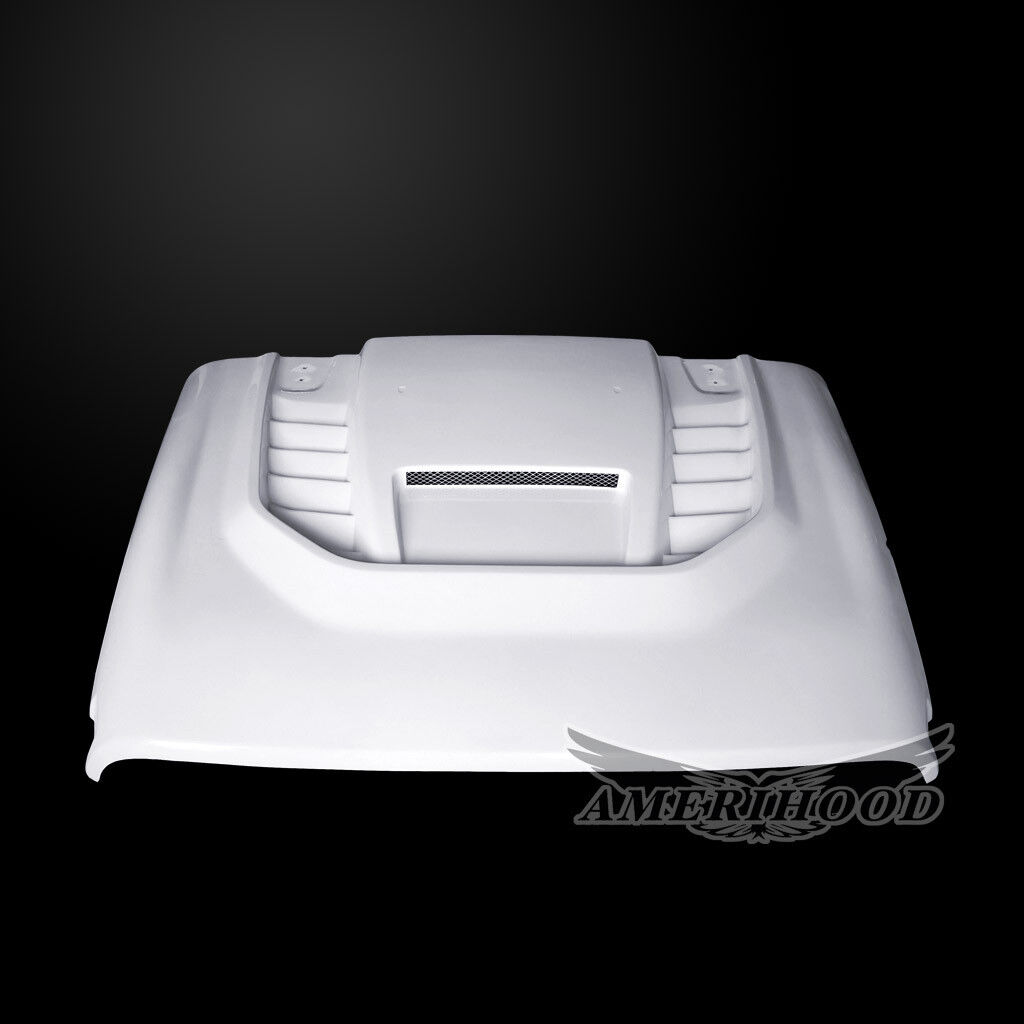 2018-2019 Jeep Wrangler JL STM Dual-Functional Ram Air Fiberglass Hood