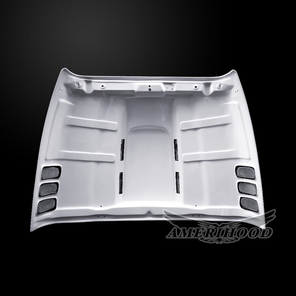 1997-2006 Jeep Wrangler AGG Fiberglass Functional Heat Extractor Hood