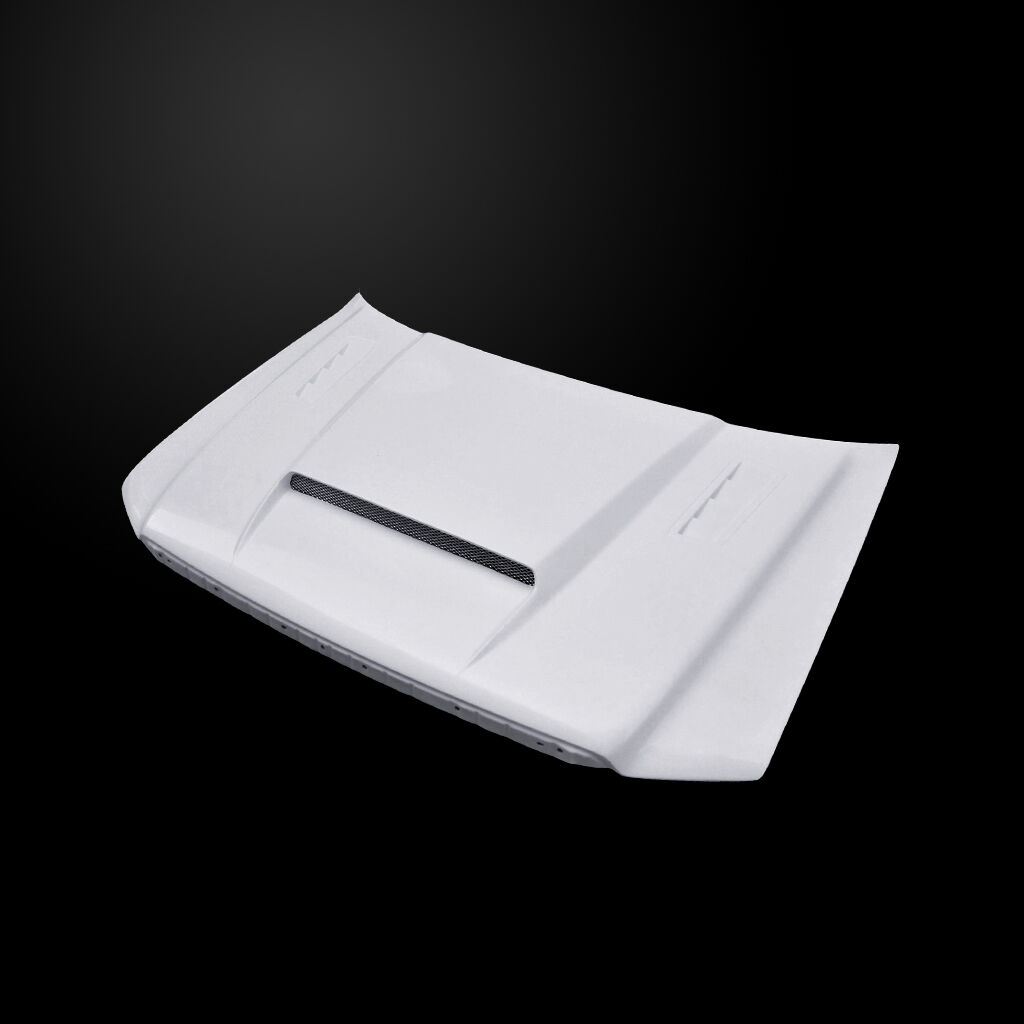 2006-2007 Lincoln Mark LT SMS Fiberglass Dual-Functional Ram Air Hood - LM06AHSMSFH