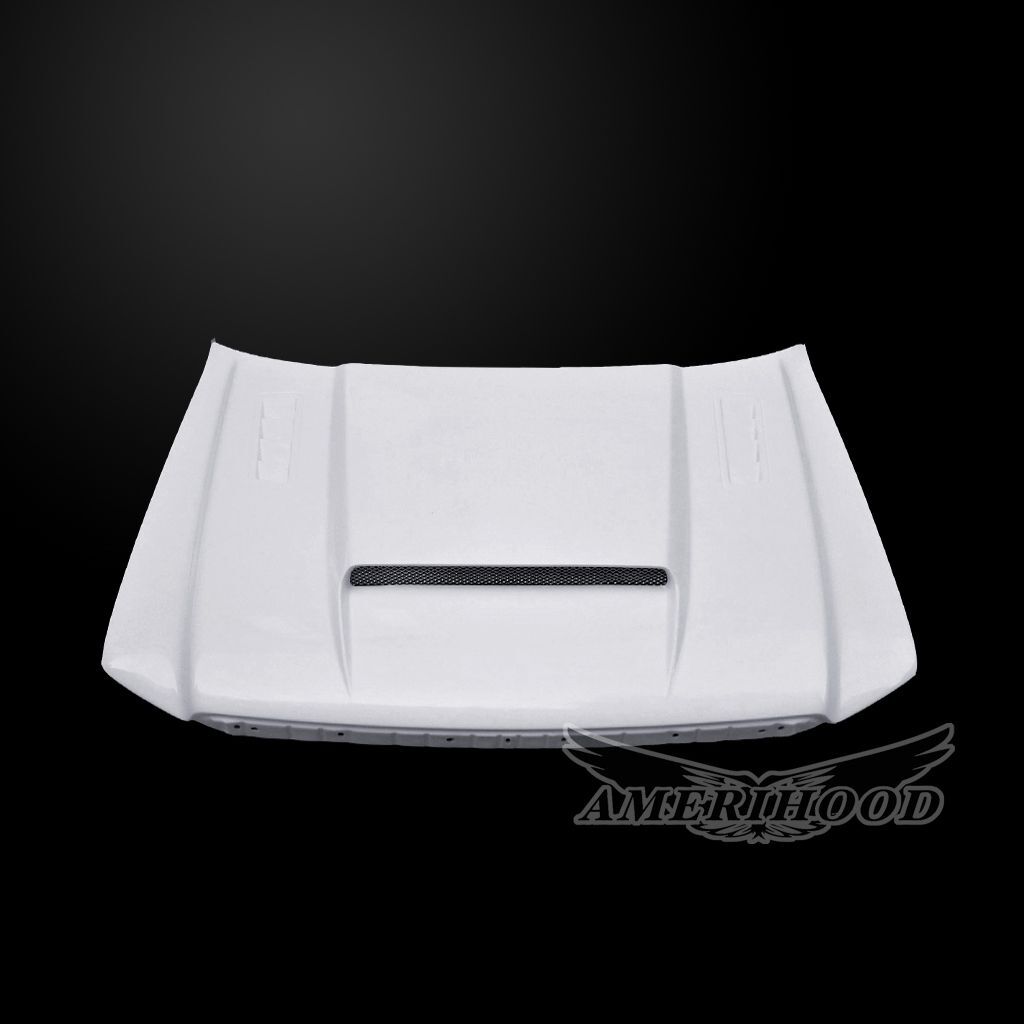 2006-2007 Lincoln Mark LT SMS-Style Dual-Functional Fiberglass Hood
