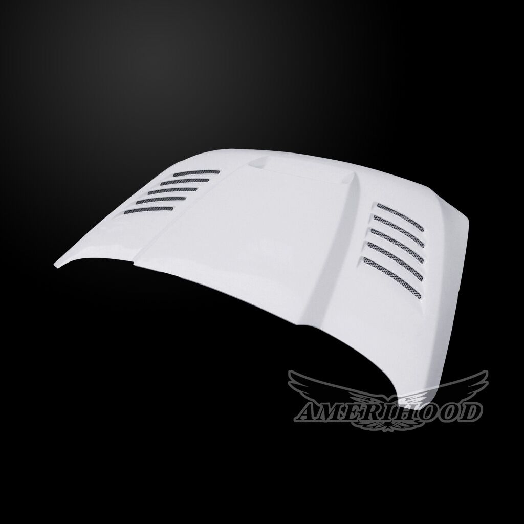 2016-2024 Nissan Titan XD SSK Fiberglass Dual-Functional Ram Air Hood