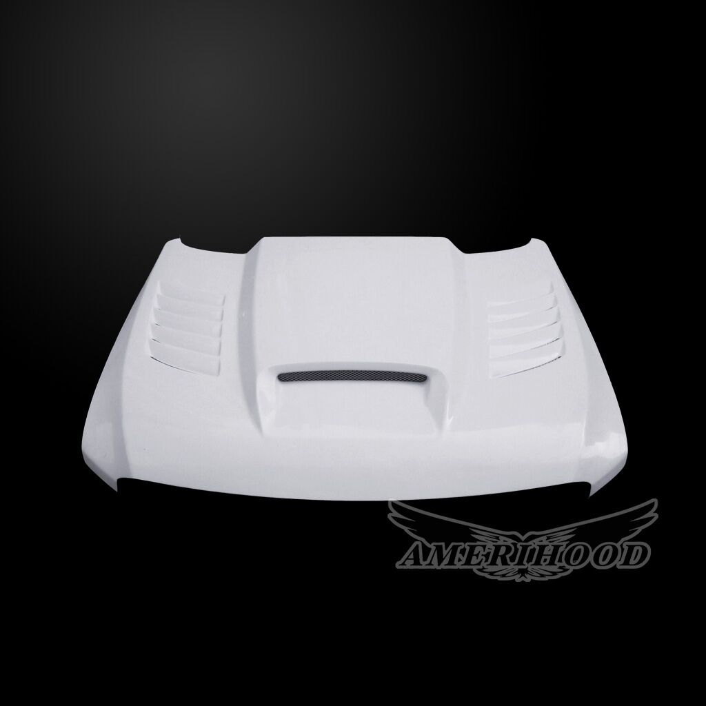 2016-2024 Nissan Titan XD SSK Fiberglass Dual-Functional Ram Air Hood