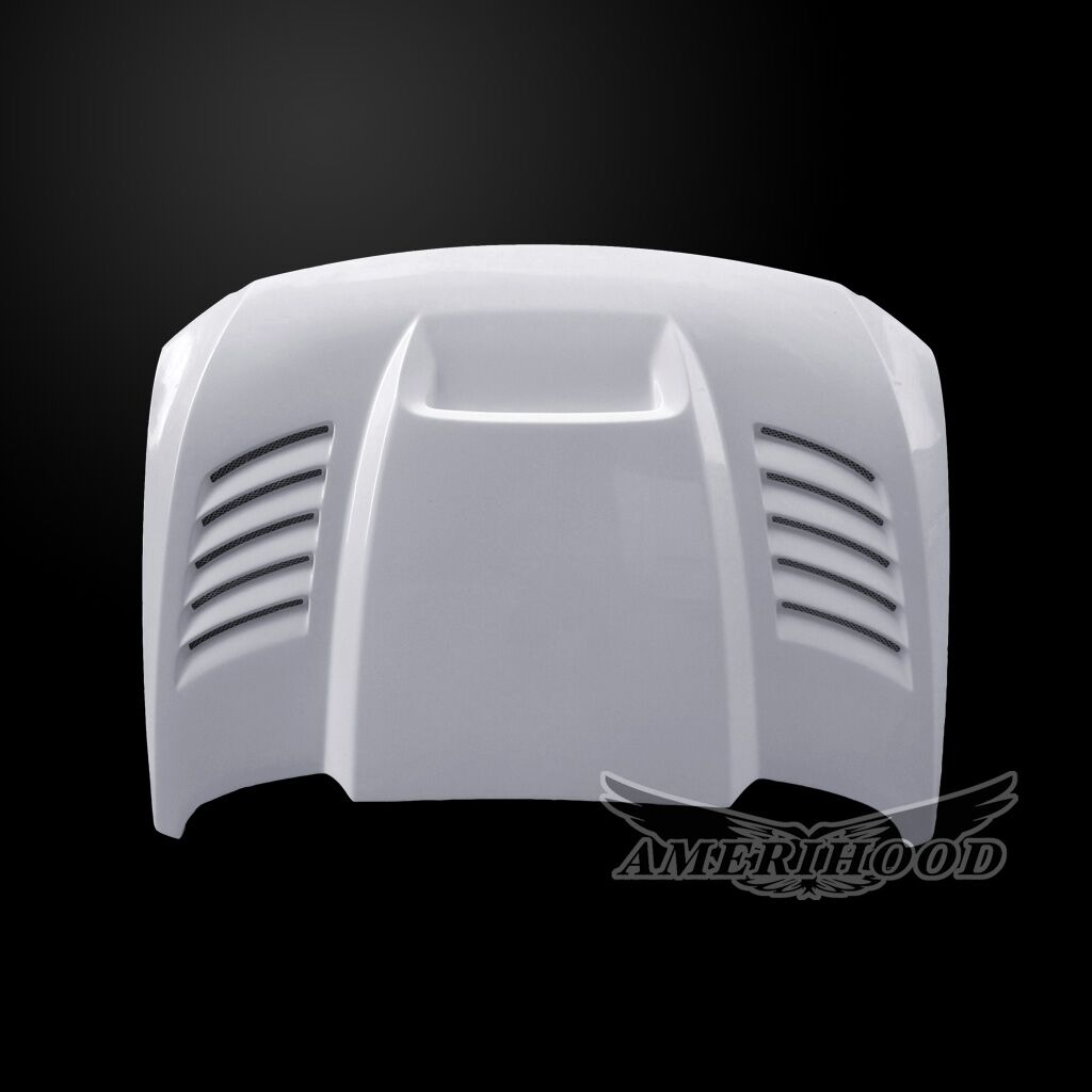 2016-2024 Nissan Titan XD SSK Fiberglass Dual-Functional Ram Air Hood