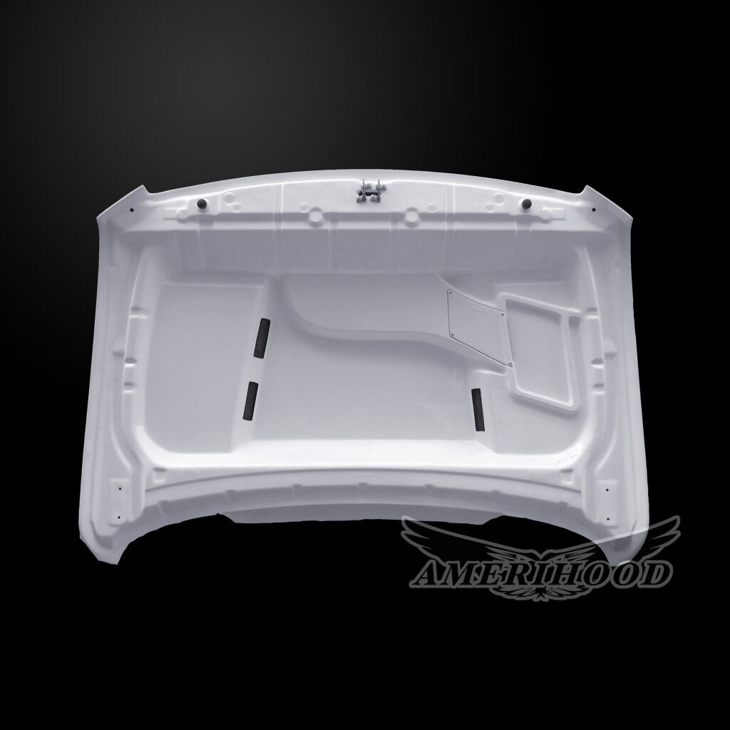 2016-2024 Nissan Titan XD SSK Fiberglass Dual-Functional Ram Air Hood