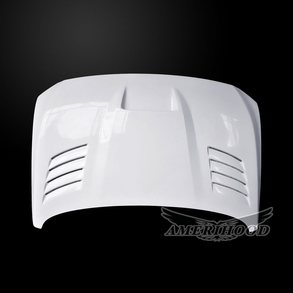 2016-2022 Nissan Titan VIP-Style Dual-Functional Fiberglass Hood