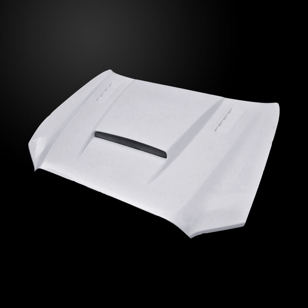 2016-2023 Toyota Tacoma SMS Fiberglass Dual-Functional Ram Air Hood - TTA16AHSMSFHW