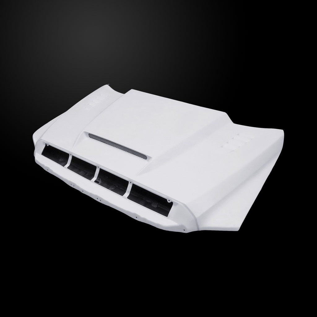 2014-2021 Toyota Tundra SSK Fiberglass Dual-Functional Ram Air Hood - TTU14AHSSKFHW