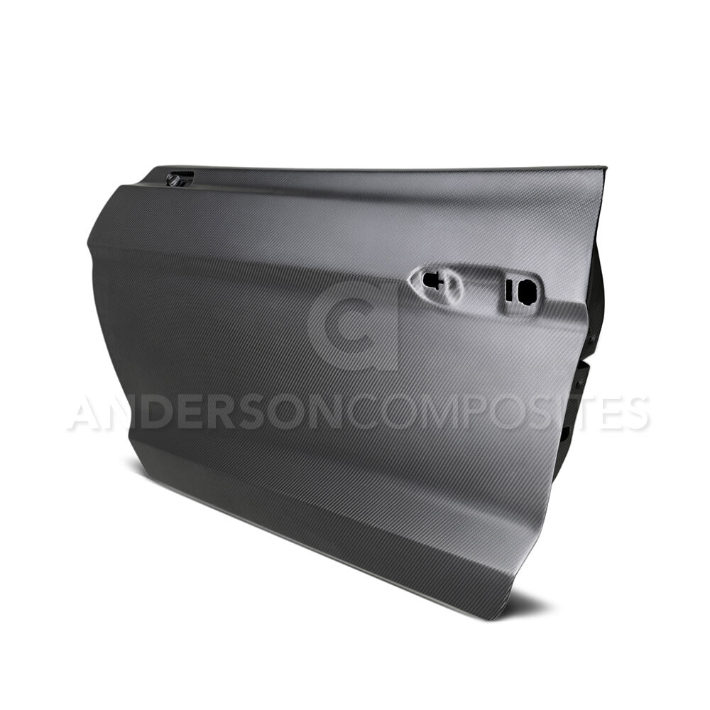 2015-2023 Ford Mustang Dry Carbon Fiber Doors by Anderson Composites