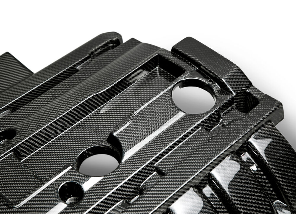 2015-2023 Ford Mustang ECO Boost Carbon Fiber Engine Cover by Anderson Composites