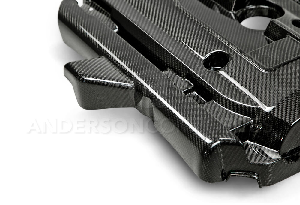 2015-2023 Ford Mustang ECO Boost Carbon Fiber Engine Cover by Anderson Composites