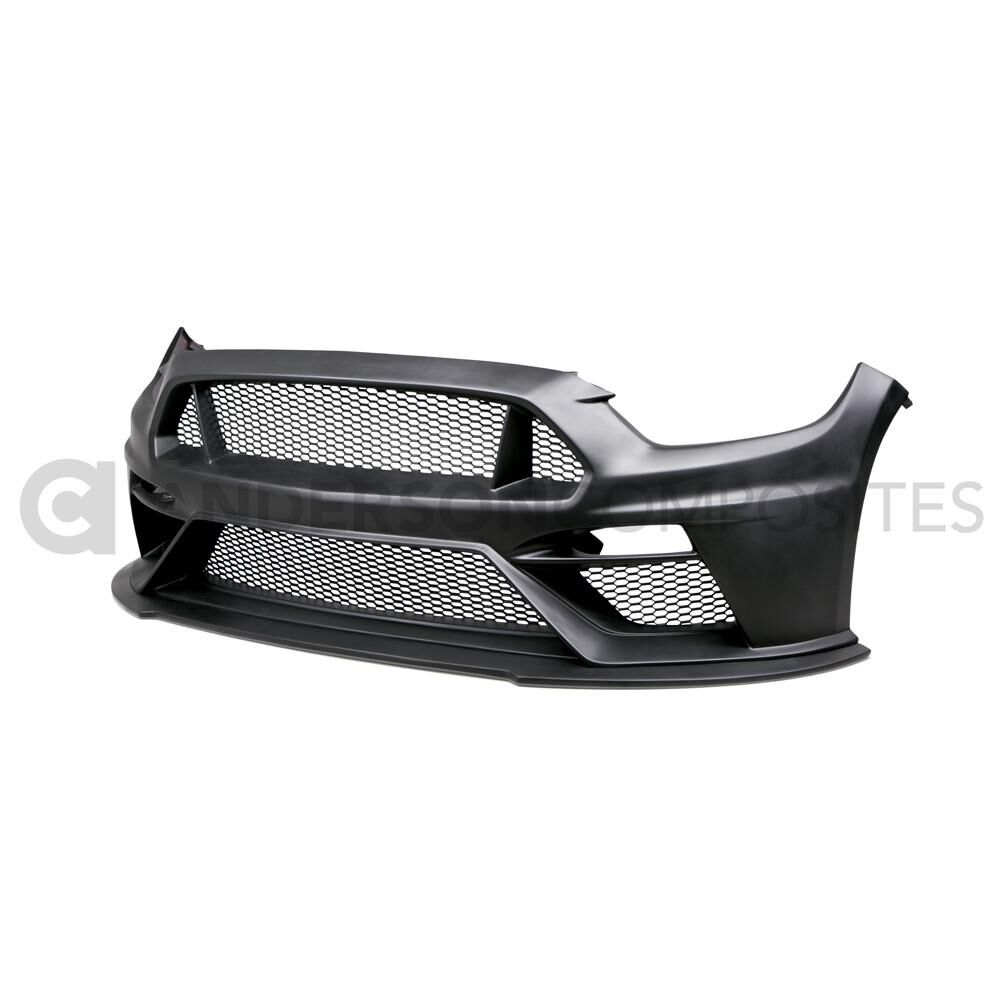 2015-2017 Ford Mustang Type-TT Fiberglass Front Bumper by Anderson Composites