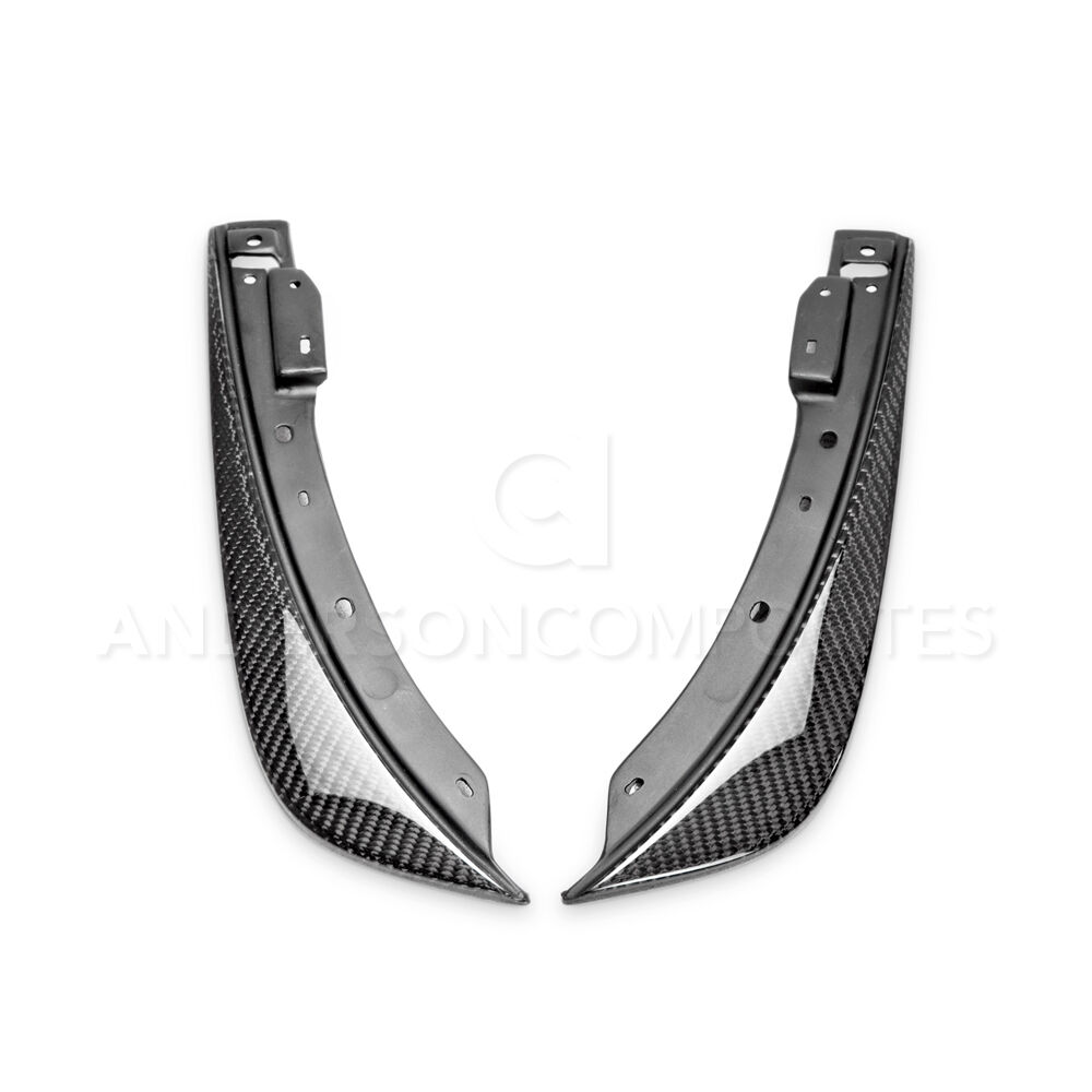 2008-2014 Dodge Challenger Carbon Fiber Canards by Anderson Composites