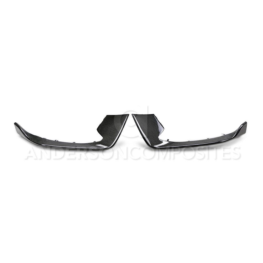 2015-2020 Ford Shelby GT350 Carbon Fiber Bumper Inserts by Anderson Composites