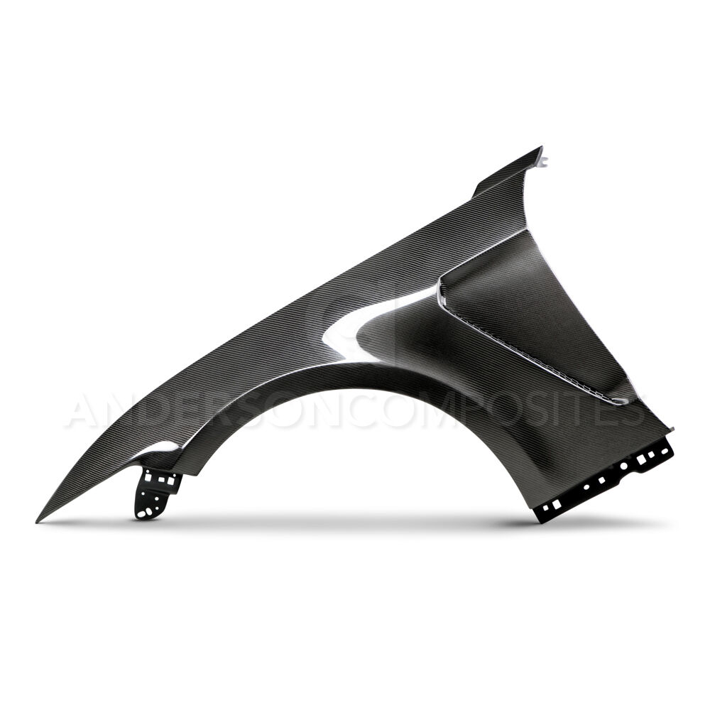 2015-2017 Ford Mustang GT350 Style Carbon Fiber Fenders 0.4" Wide by Anderson Composites