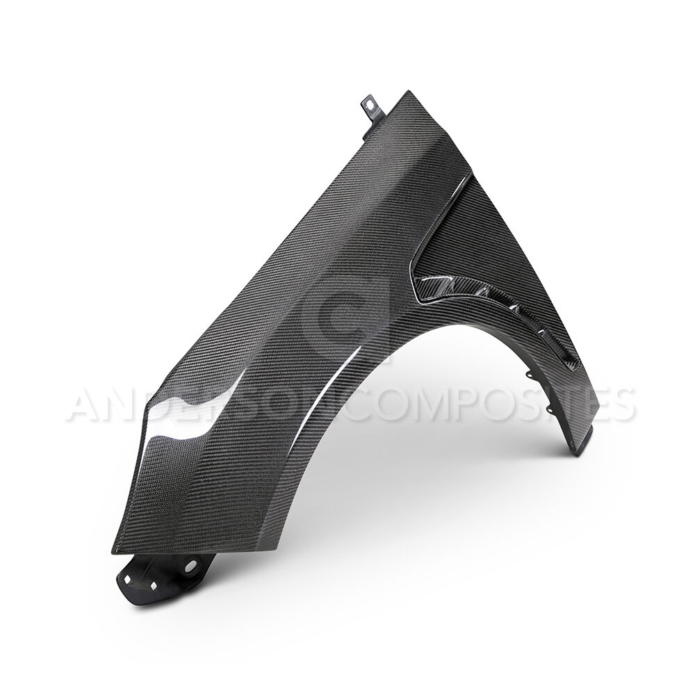 2016-2017 Ford Focus RS Type-GR Carbon Fiber Fenders 0.4" Wide by Anderson Composites