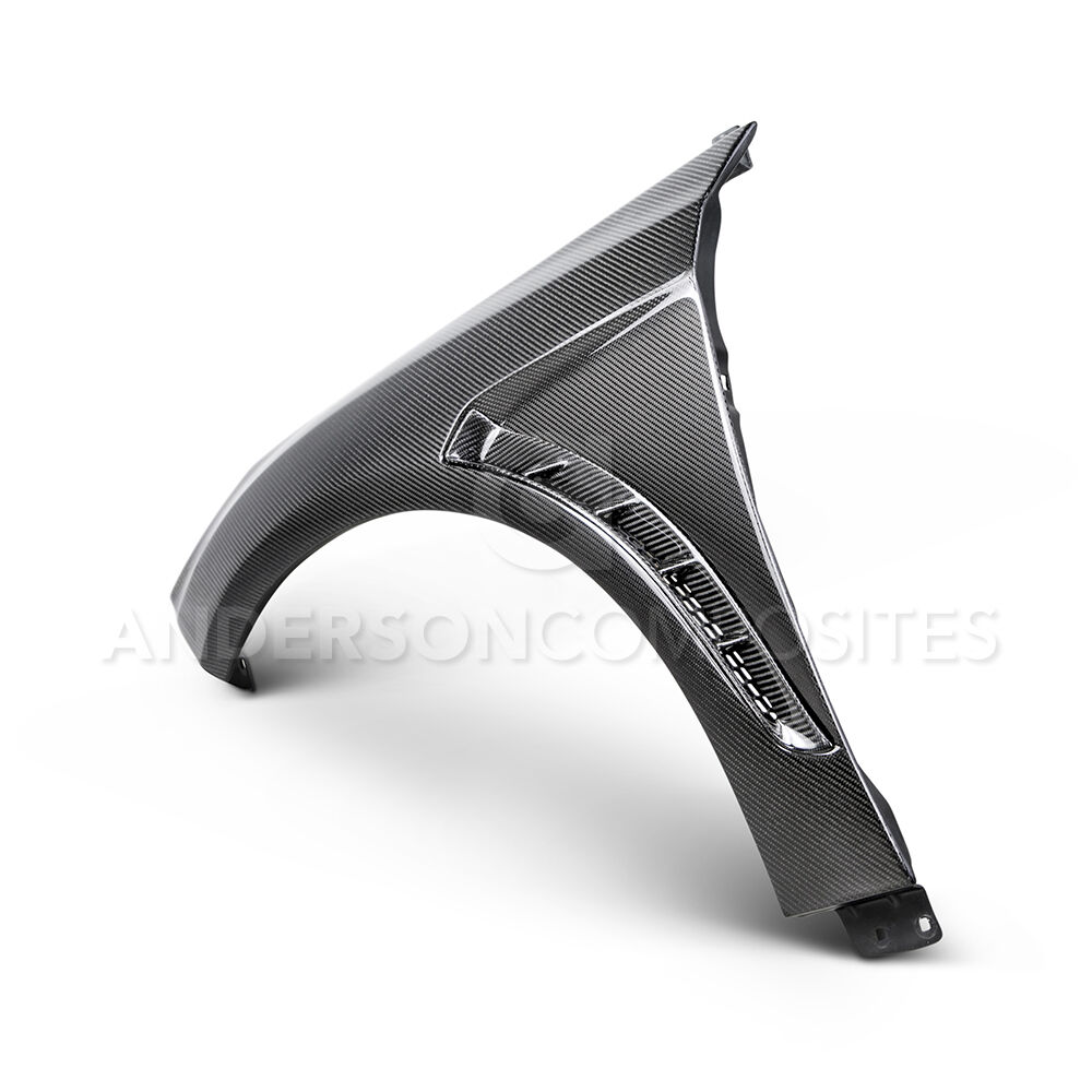 2016-2017 Ford Focus RS Type-GR Carbon Fiber Fenders 0.4" Wide by Anderson Composites