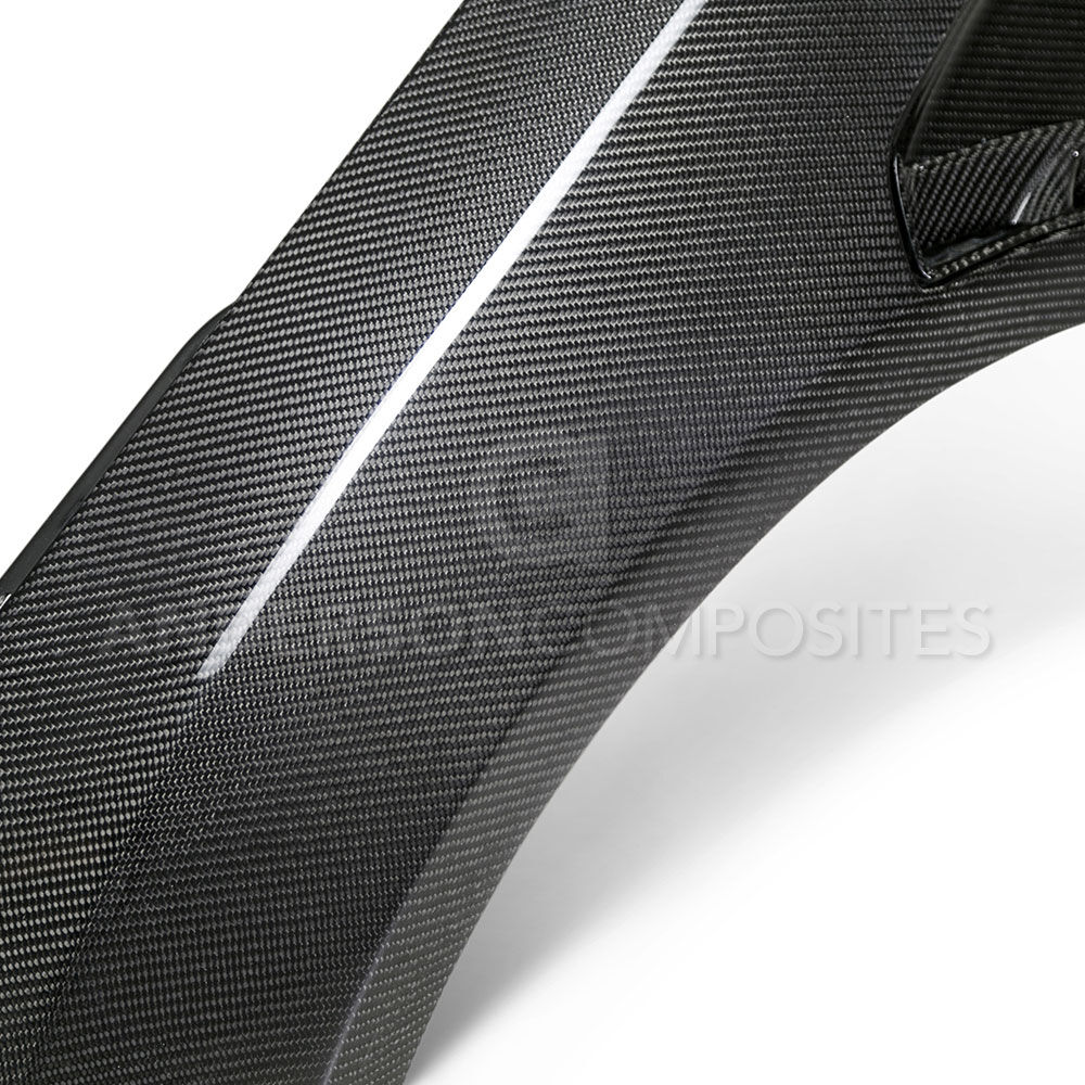 2016-2017 Ford Focus RS Type-GR Carbon Fiber Fenders 0.4" Wide by Anderson Composites