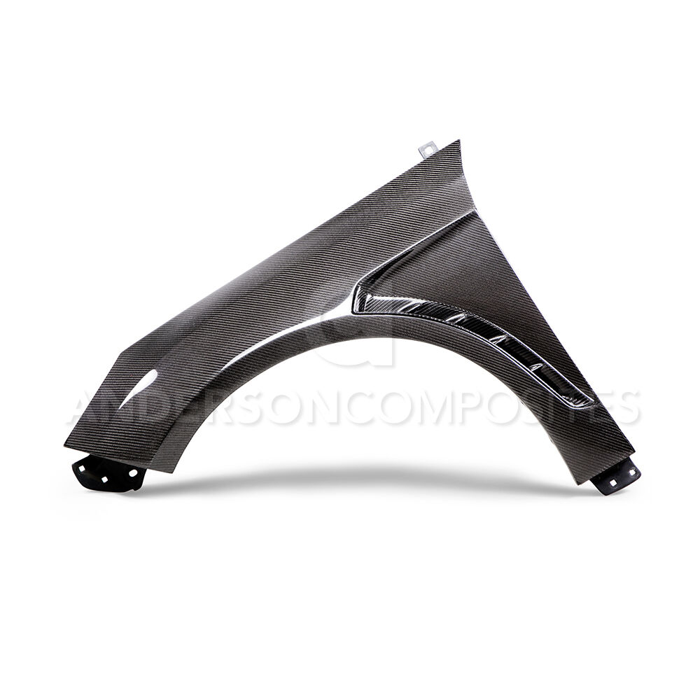 2016-2017 Ford Focus RS Type-GR Carbon Fiber Fenders 0.4" Wide by Anderson Composites