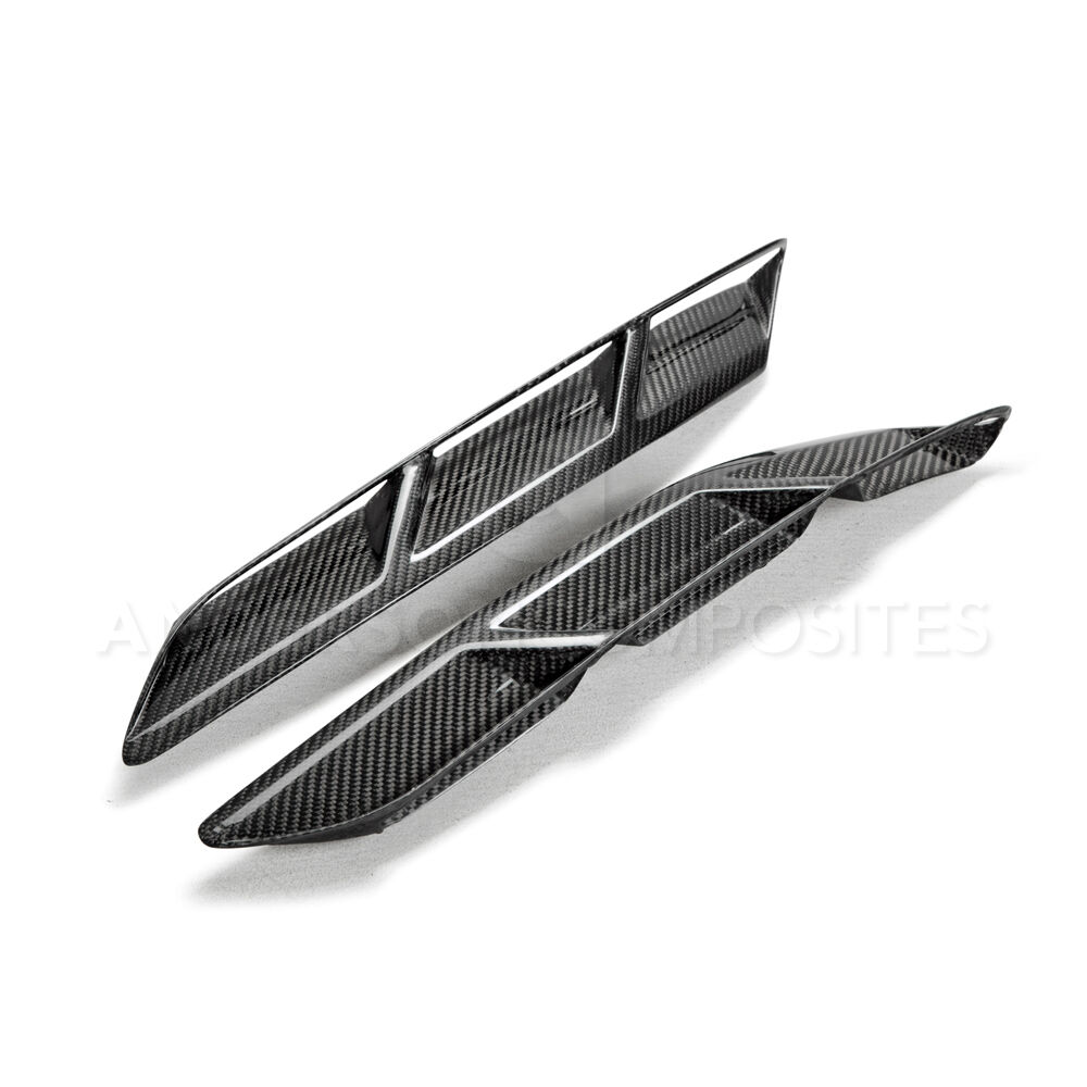 2015-2017 Chevy Corvette C7 STINGRAY Carbon Fiber Fender Inserts by Anderson Composites