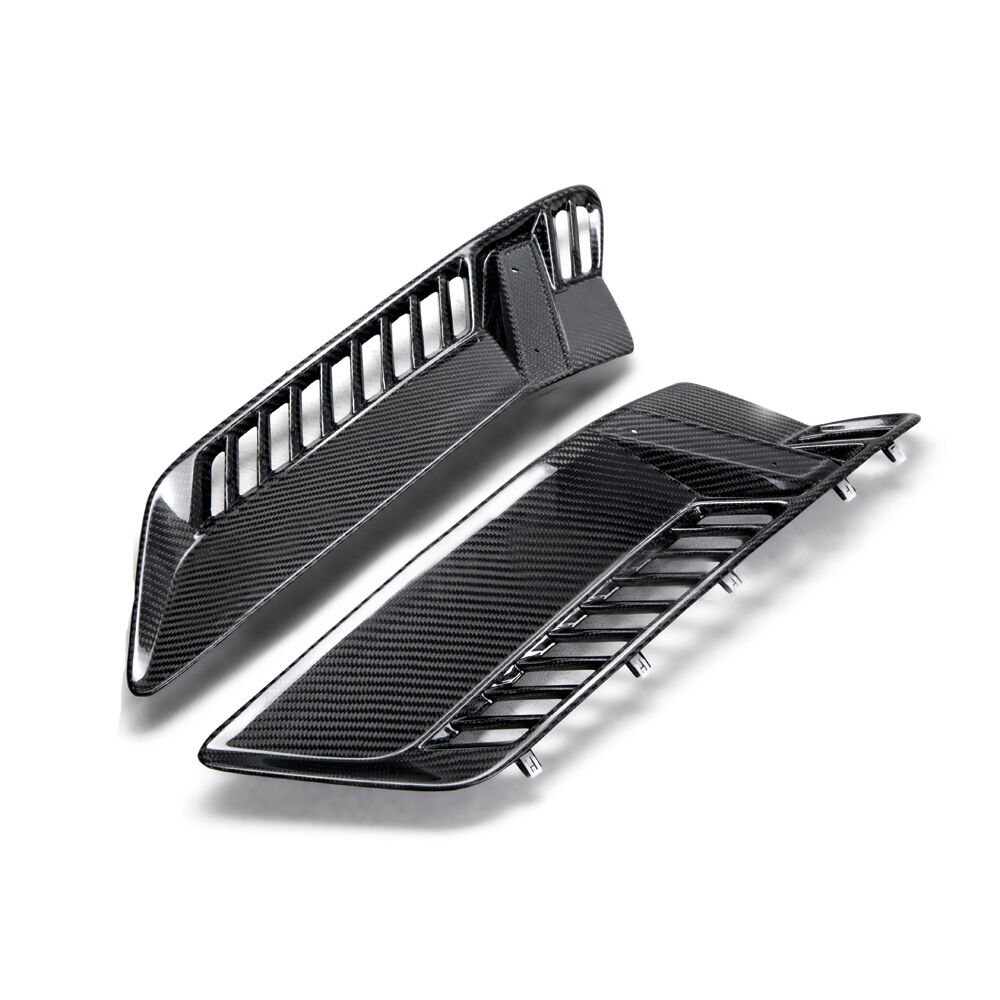 2015-2017 Chevy Corvette C7 Z06 Carbon Fiber Fender Inserts by Anderson Composit