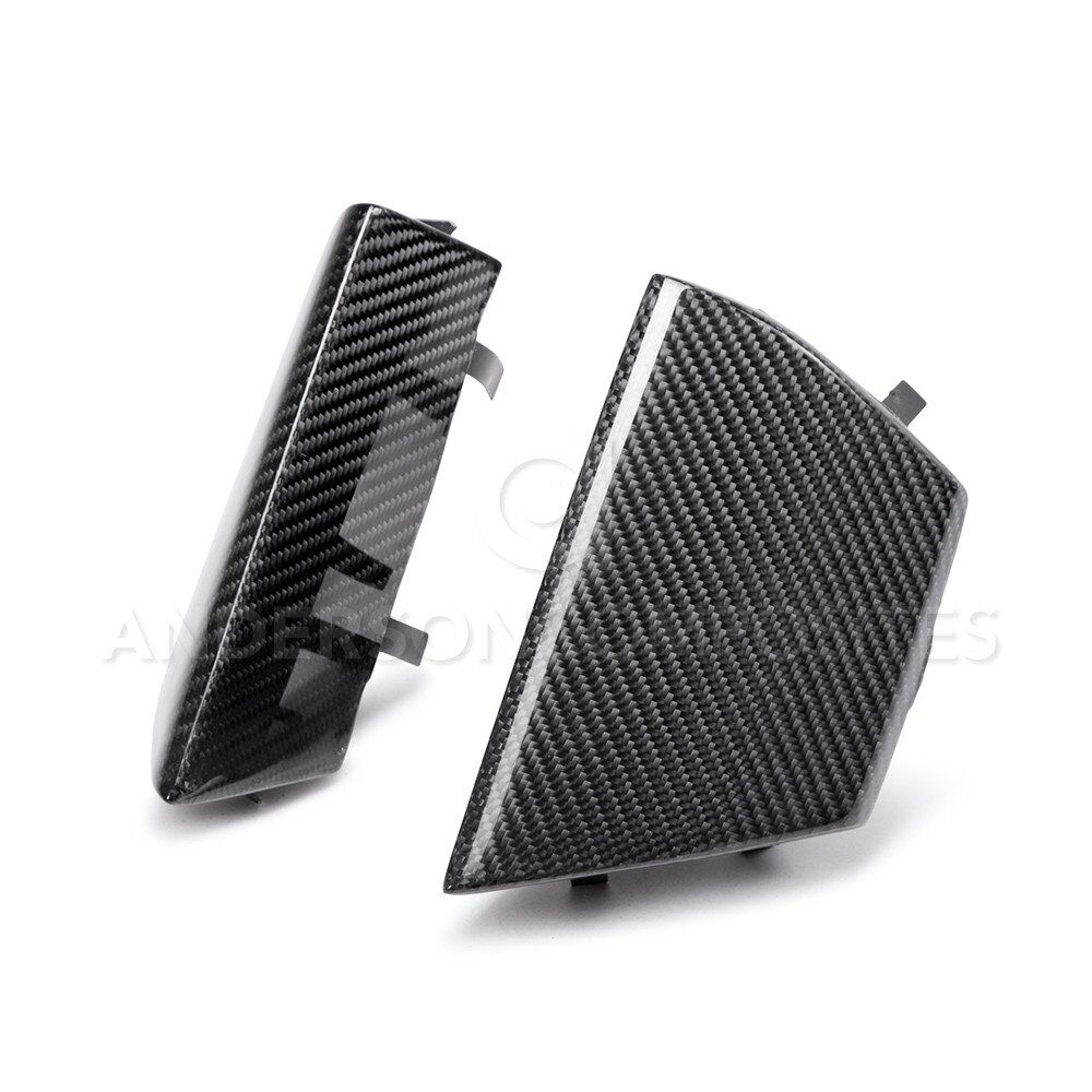 2015-2020 Ford Shelby GT350 Carbon Fiber Grille Inserts by Anderson Composites
