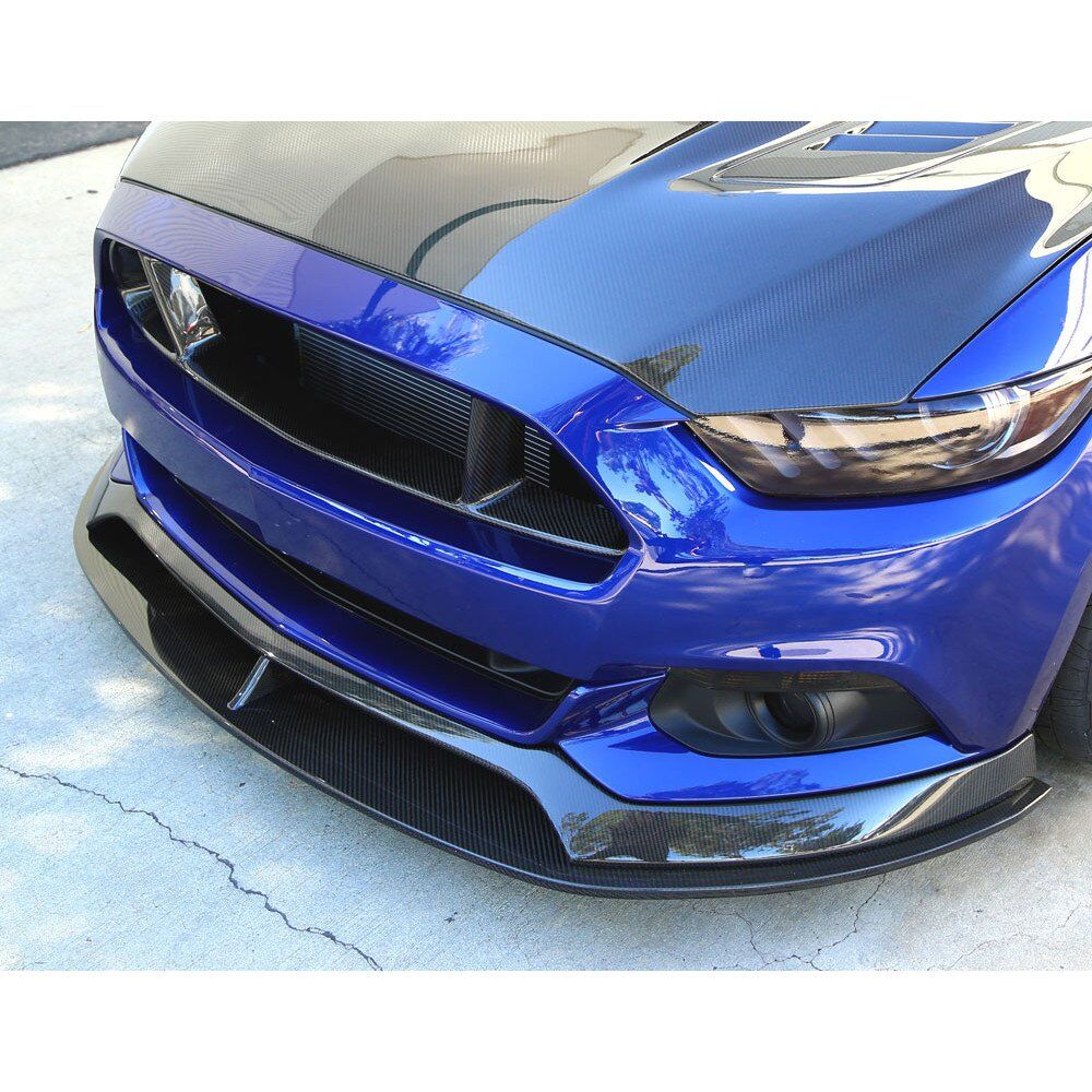 2015-2017 Ford Mustang Type-AR Carbon Fiber Front Splitter by Anderson Composites