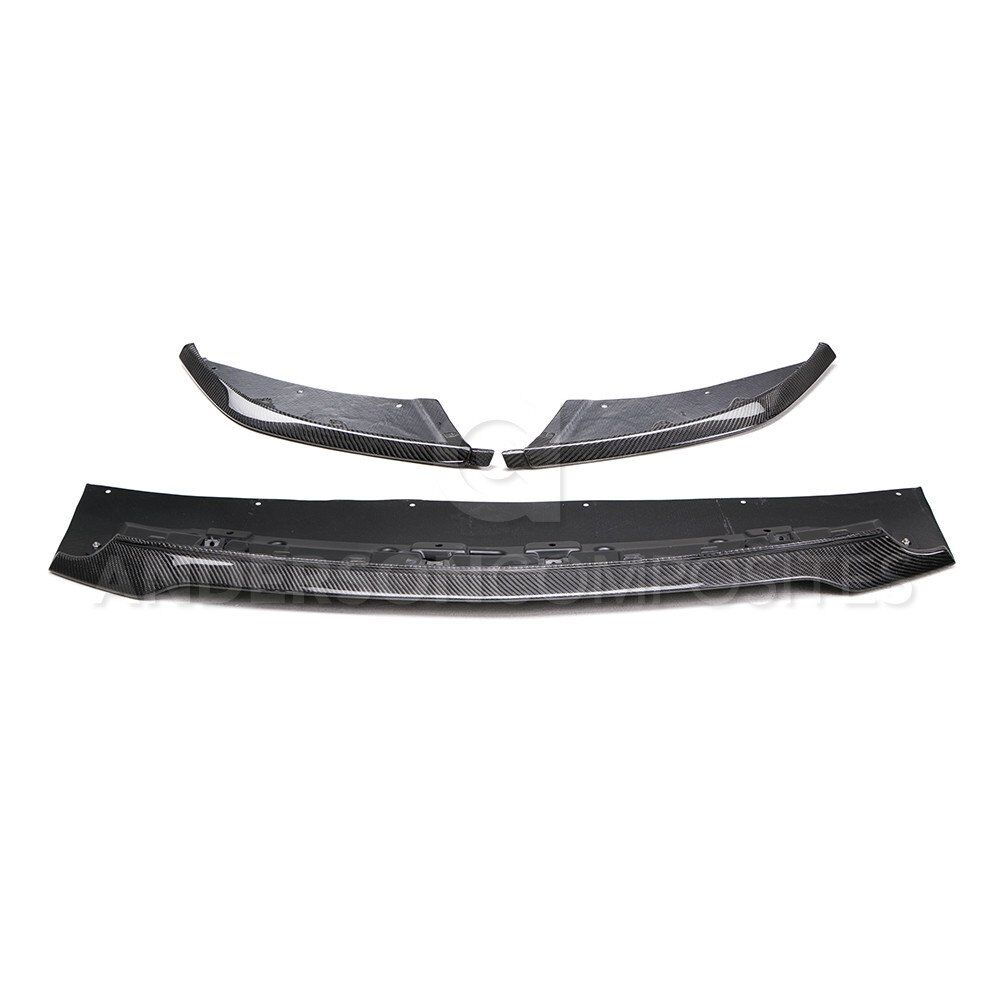 2015-2020 Ford Shelby GT350 Carbon Fiber Front Splitter 3PC by Anderson Composites