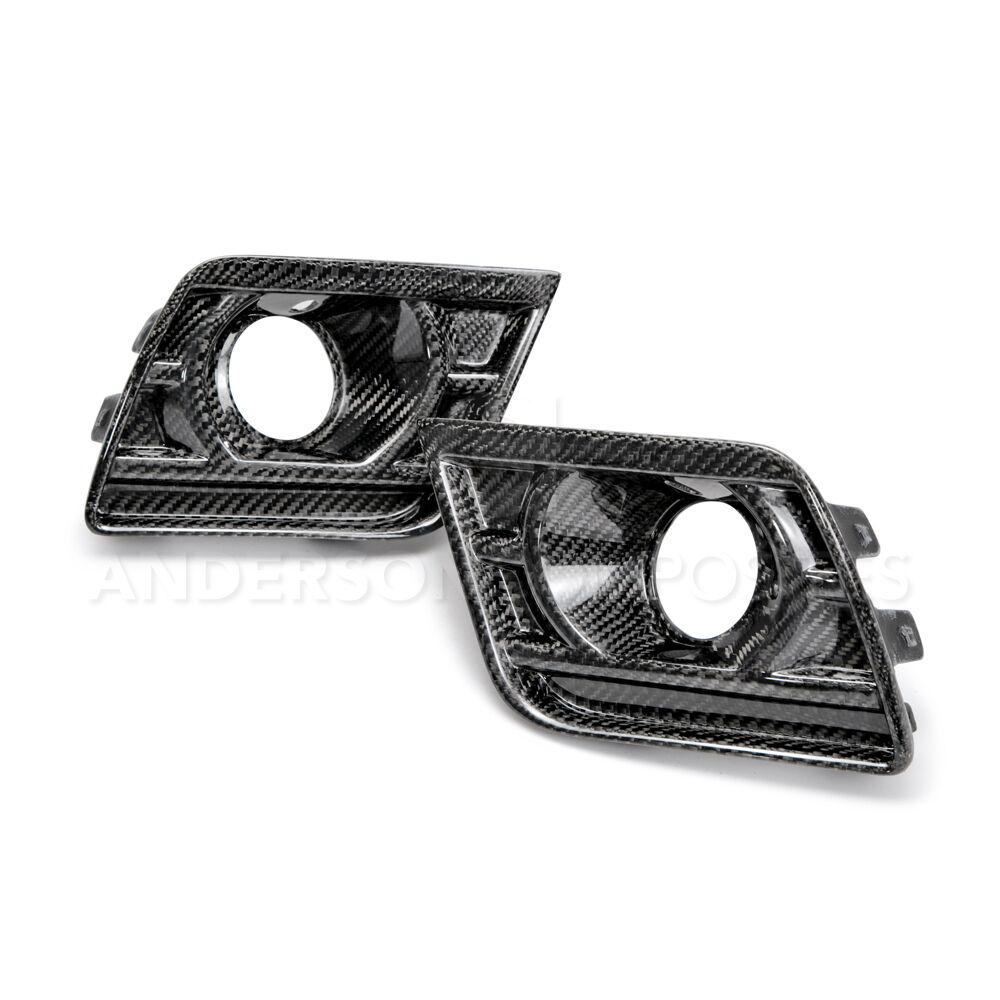 2014-2015 Chevy Camaro Z28 Type-Z28 Carbon Fiber Fog Light Bezels by Anderson Composites