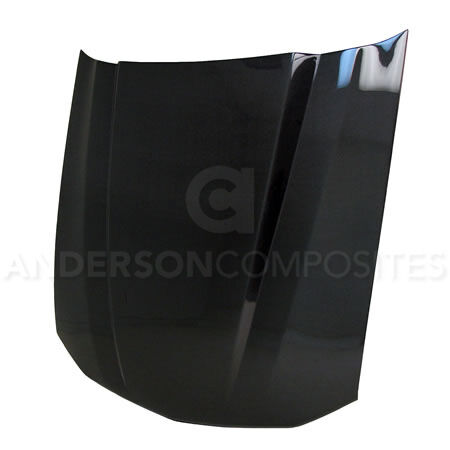 2005-2009 Ford Mustang 2.5" Cowl Carbon Fiber Hood by Anderson Composites