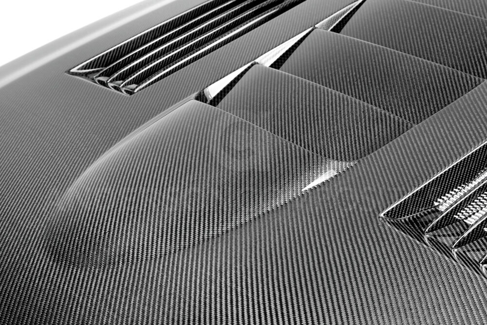 2005-2009 Ford Mustang Type-SS Carbon Fiber Hood by Anderson Composites