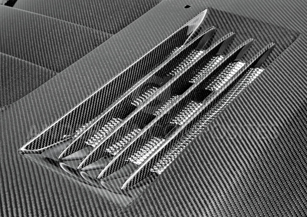 2005-2009 Ford Mustang Type-SS Carbon Fiber Hood by Anderson Composites