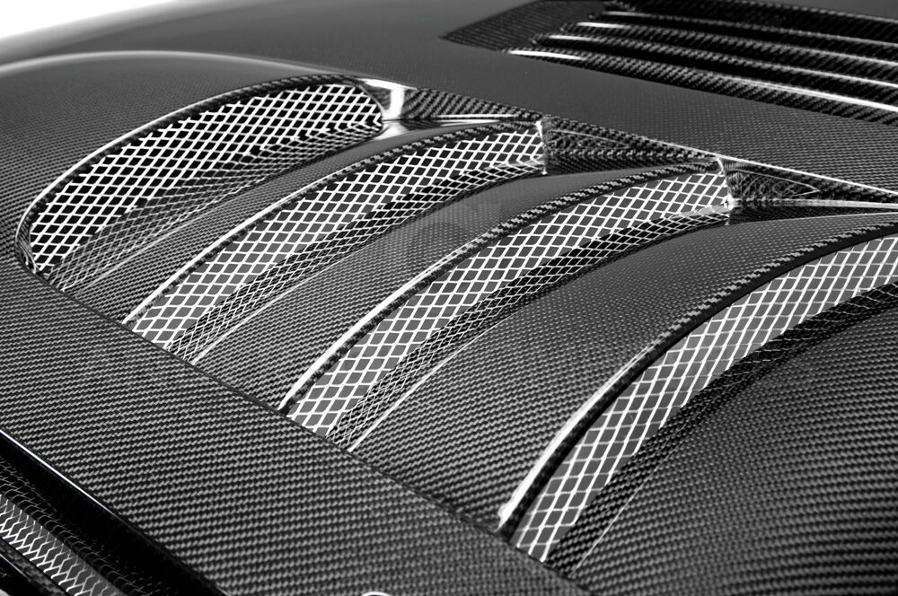 2005-2009 Ford Mustang Type-SS Carbon Fiber Hood by Anderson Composites