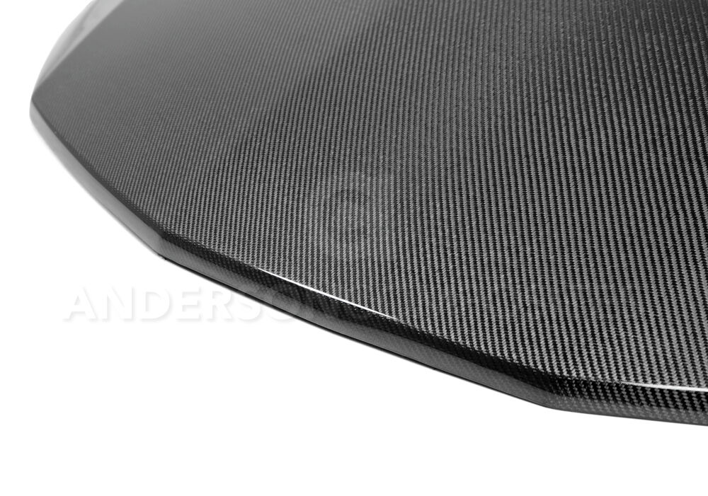 2005-2009 Ford Mustang Type-SS Carbon Fiber Hood by Anderson Composites
