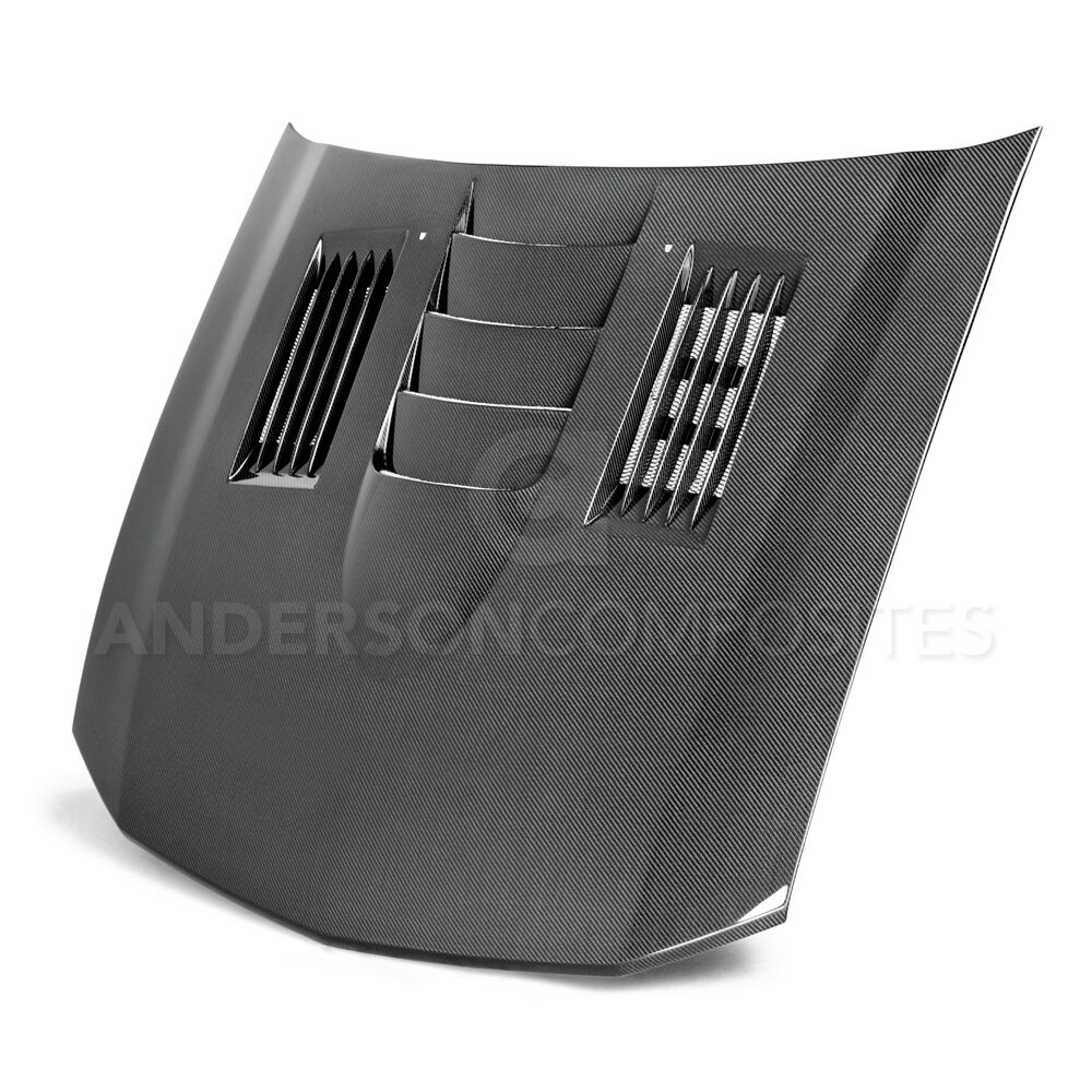 2005-2009 Ford Mustang Type-SS Carbon Fiber Hood by Anderson Composites