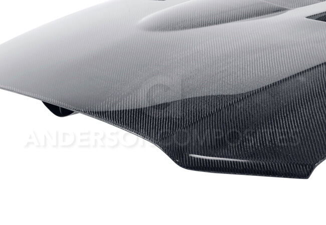 2010-2014 Ford Shelby GT500 Type-SS Carbon Fiber Hood by Anderson Composites